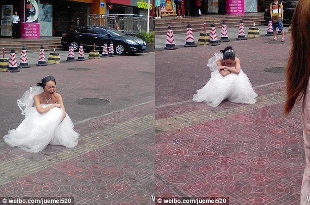 Dēļ šī līgavainis atstāja savu līgavu vienu raudot uz ielas, bet pats vienkārši aizgāja prom