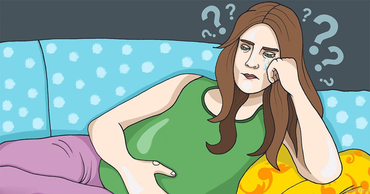 Kas notiek ar bērniņu, kad sieviete grūtniecības laikā raud
