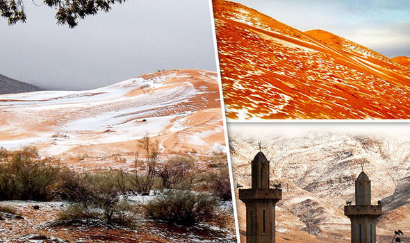 Jūs neticēsiet, bet Sahārā ir uzsnidzis sniegs! Pirmo reizi 40 gadu laikā!