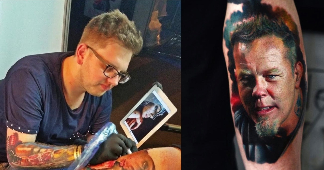 Šis ārkārtīgi talantīgais tetovēšanas mākslinieks rada neticami reālistiskus portretus