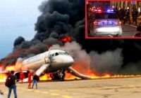 Milzīgā “Aeroflot” traģēdija : Medijos nonācis pasažiera nofilmēts video no lidmašīnas iekšpuses!