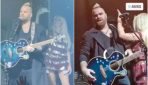 VIDEO. “Mūc no viņas, kamēr vēl ir iespēja!” soctīklos uzjautrinās par Andra Kiviča sievas Lienes uzvedību koncerta laikā